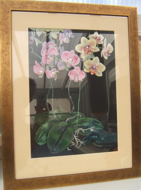 Orchids (Acrylic Aut08)