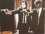 Pulp Fiction (Acrylic 2008 - Martin's Xmas present)