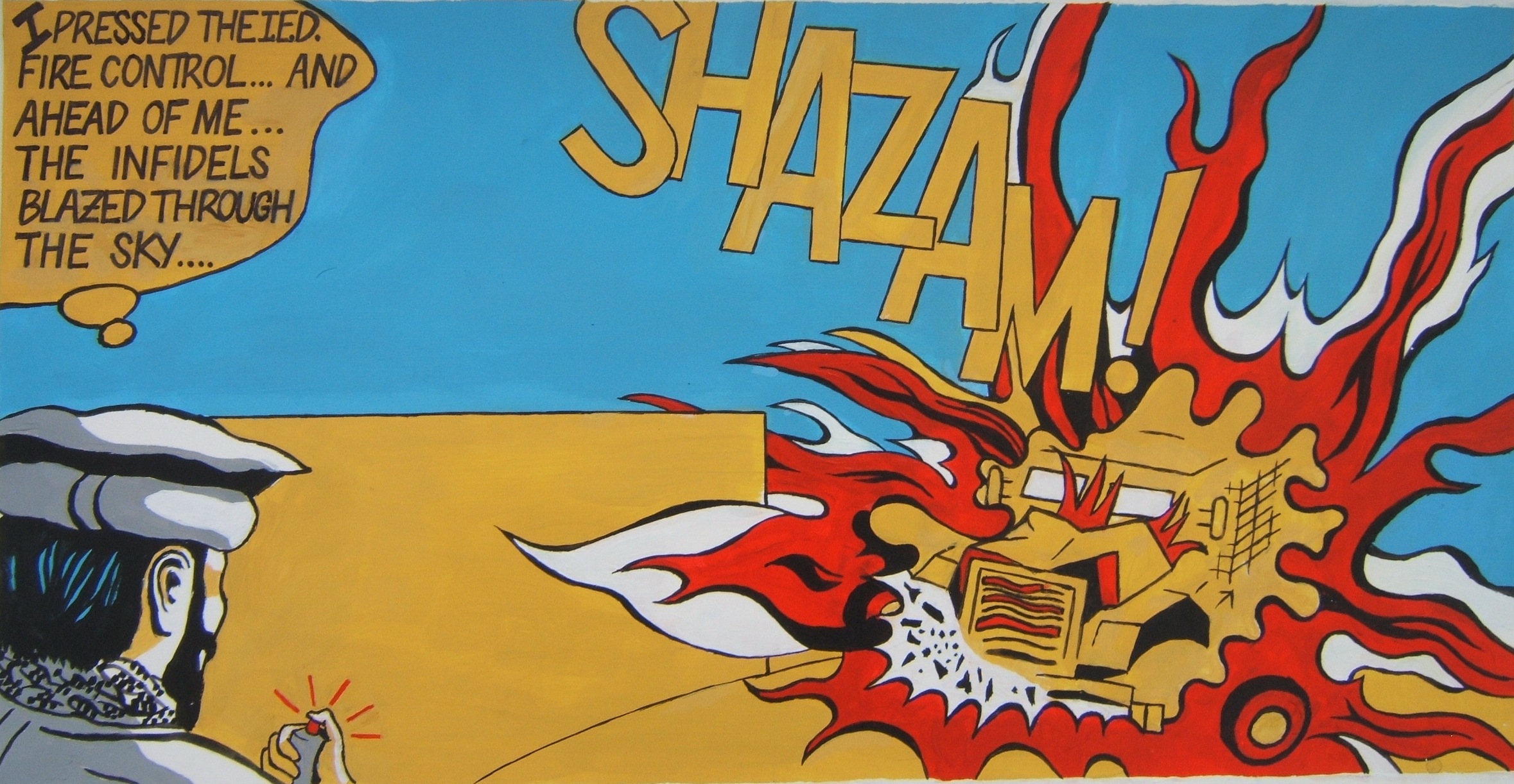 Shazam (Acrylic 2009 Sept)