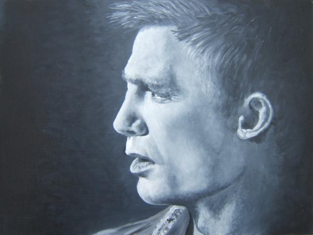 Daniel Craig. Oil Dec 2009