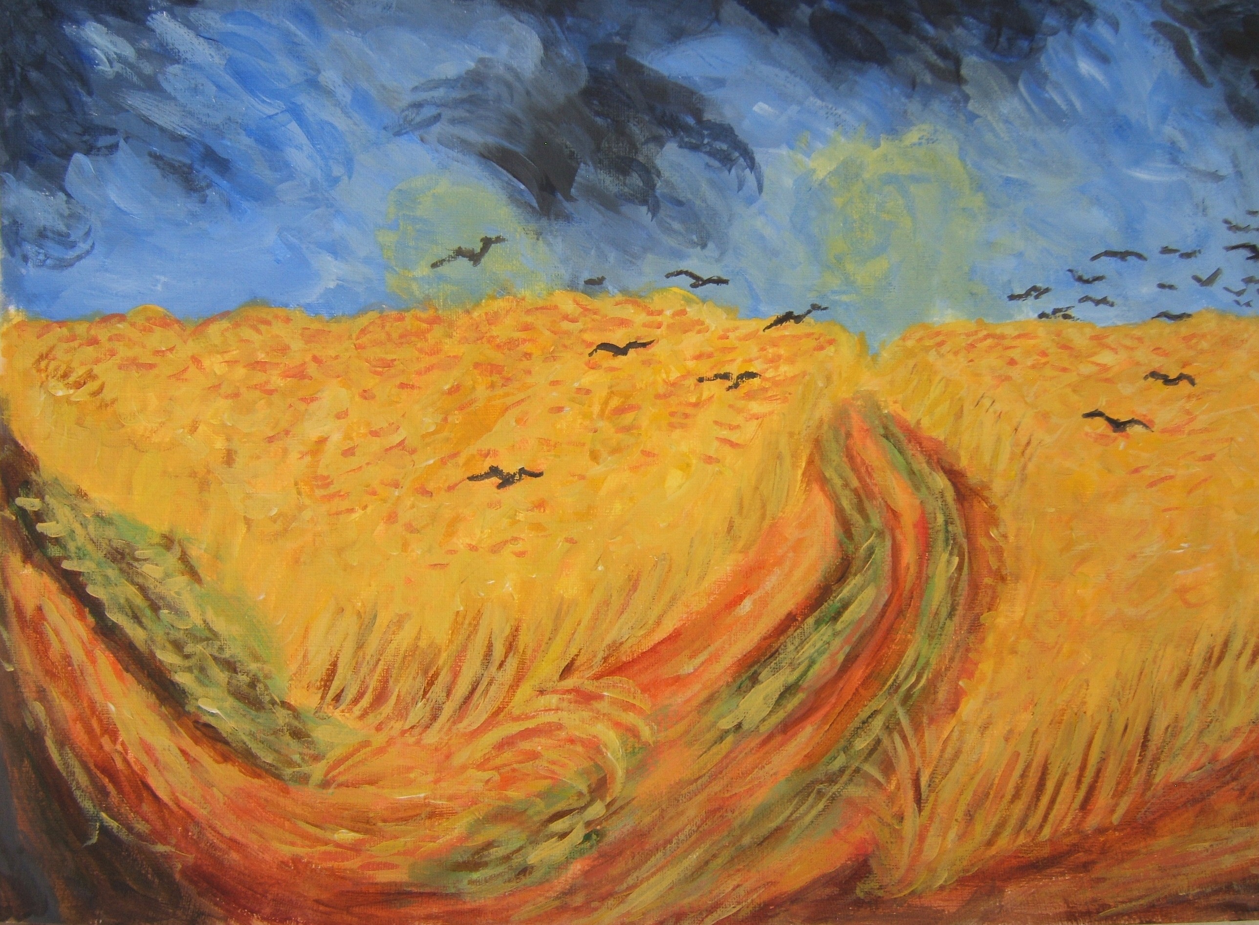 Crows Van Goff (Acrylic 2008 Class)