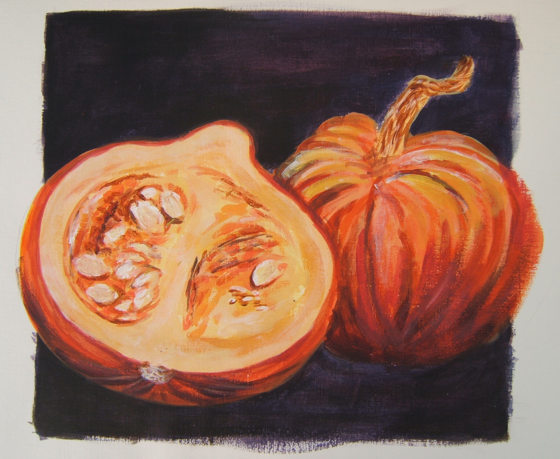 Pumpkins (Acrylic 2008 Class)